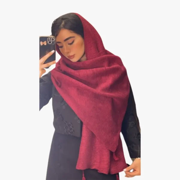 قیمت و خرید شال پلیسه مخمل کد ps23